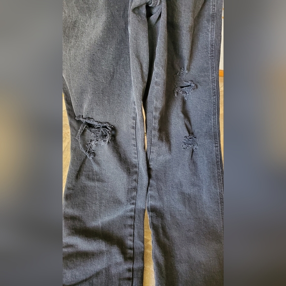 Bundle 5/$30 Black distressed Tall size 12 overalls - Picture 3 of 4